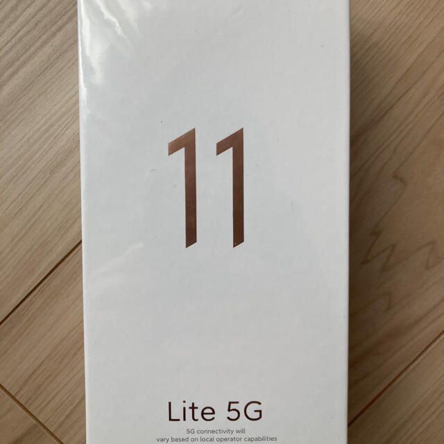 衝撃特価 【新品 未開封]Xiaomi Mi 11 Lite 5G 128GBSIMフリー スマートフォン本体