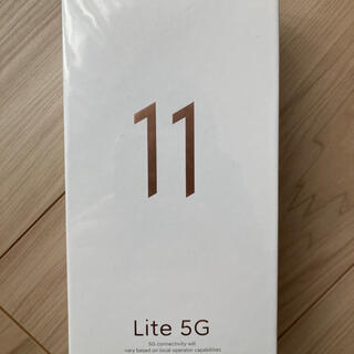 【新品 未開封]Xiaomi Mi 11 Lite 5G 128GBSIMフリー(スマートフォン本体)