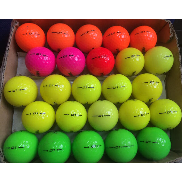 本間ゴルフ(ホンマゴルフ)のロストボール 25球 ホンマ スポーツ/アウトドアのゴルフ(その他)の商品写真