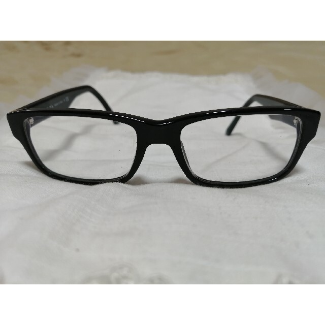 PRADA(プラダ)のPRADA　メガネ　黒ぶちフレーム レディースのファッション小物(サングラス/メガネ)の商品写真