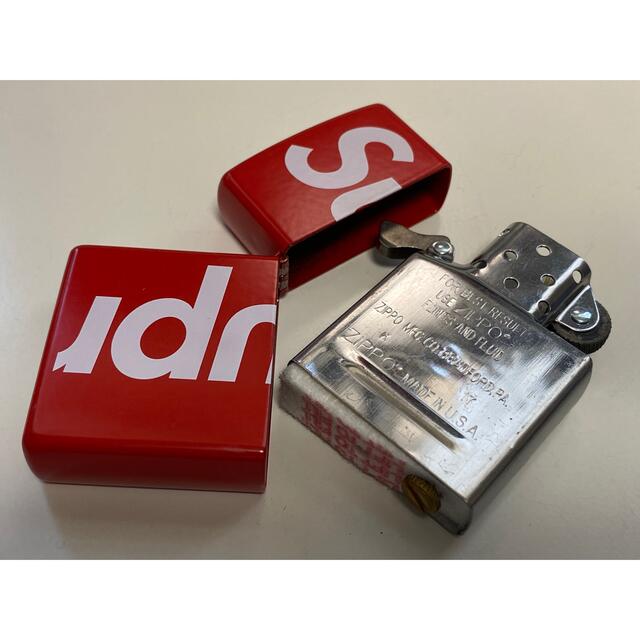 ヴィンテージ supreme zippo ライター のみ