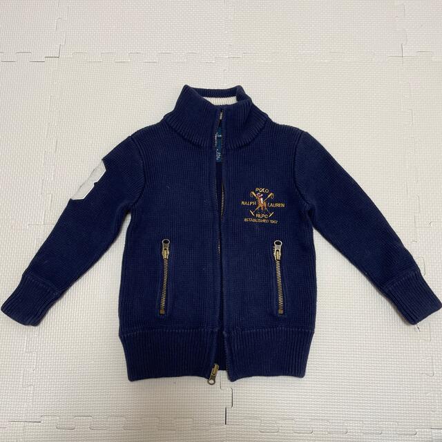 POLO RALPH LAUREN(ポロラルフローレン)のPOLO ニットアウター キッズ/ベビー/マタニティのキッズ服男の子用(90cm~)(ジャケット/上着)の商品写真