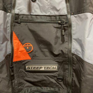 THE NORTH FACE - THE NORTH FACE STEEP TECH jacket オレンジ 新品の 