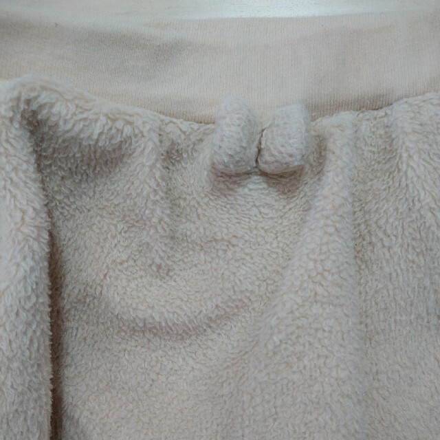 UNIQLO(ユニクロ)の裏起毛スウェット・スカッツ　80cm キッズ/ベビー/マタニティのベビー服(~85cm)(トレーナー)の商品写真