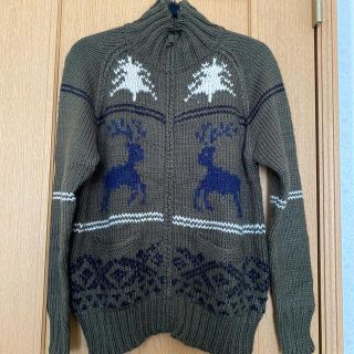 カウチンセーター新品(ニット/セーター)