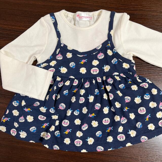 アンパンマン(アンパンマン)のアンパンマン　95 長袖ワンピース　セットアップ キッズ/ベビー/マタニティのキッズ服女の子用(90cm~)(ワンピース)の商品写真