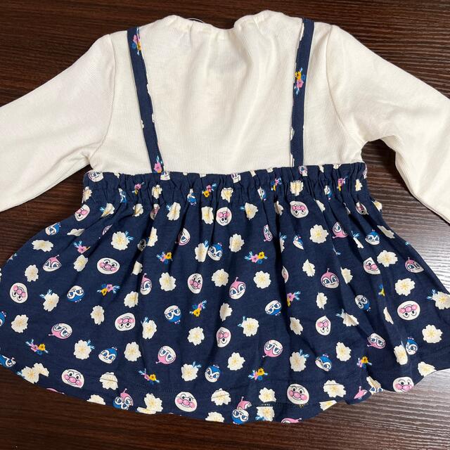 アンパンマン(アンパンマン)のアンパンマン　95 長袖ワンピース　セットアップ キッズ/ベビー/マタニティのキッズ服女の子用(90cm~)(ワンピース)の商品写真