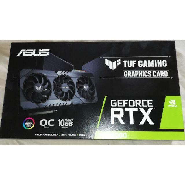 ASUS TUF-RTX3080-10G-GAMING 非LHR　マイニングOKPC/タブレット