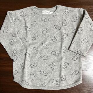 くまの長袖トレーナー　100(Tシャツ/カットソー)