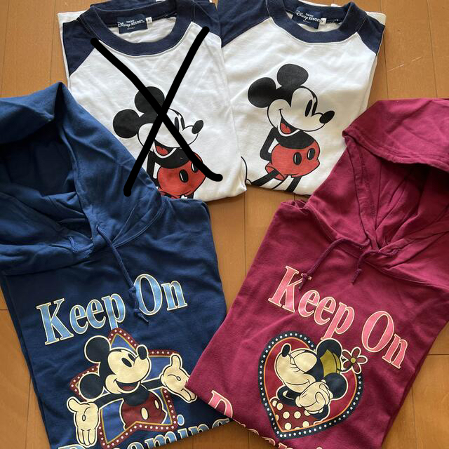 Disney(ディズニー)の東京ディズニーランド　tシャツ　ミッキー　ロンT レディースのトップス(Tシャツ(長袖/七分))の商品写真