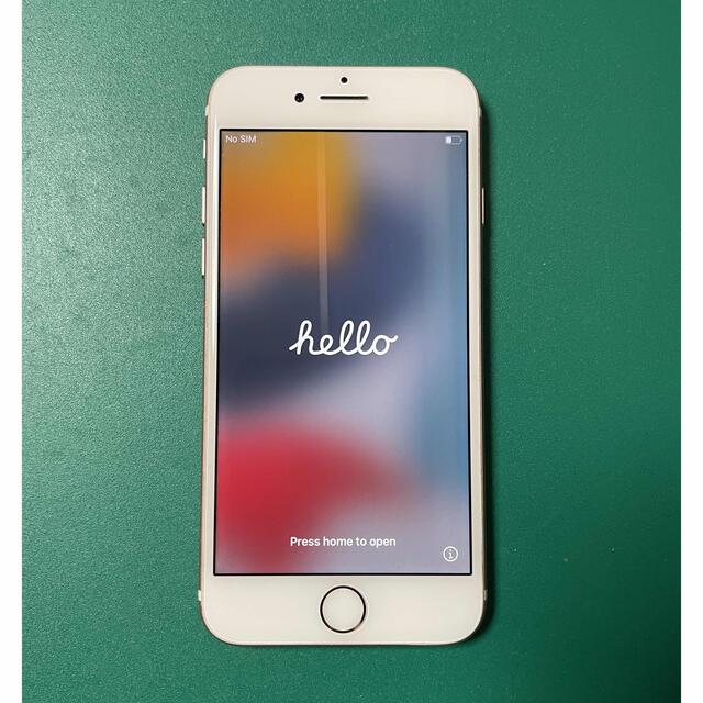 バッテリー残量最大容量86%【即発送】iphone7 32G simフリー ローズゴールド