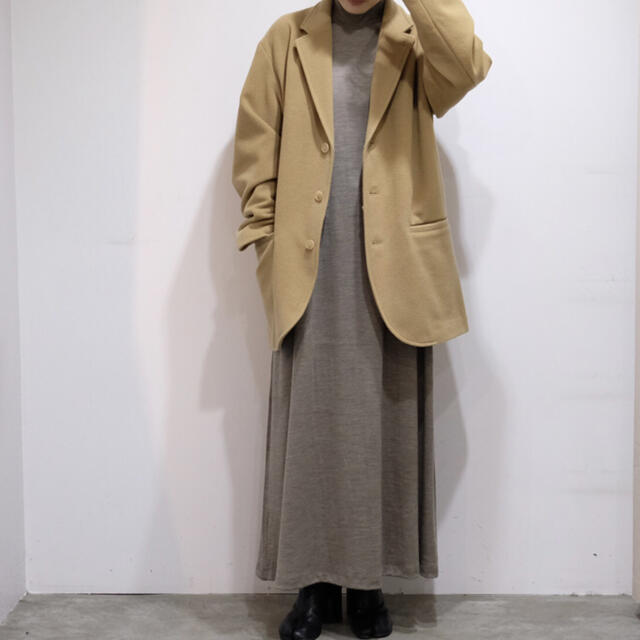 カシミヤウールじゃぇオーラリー新品★CASHMERE WOOL MOSSER OVER JACKET