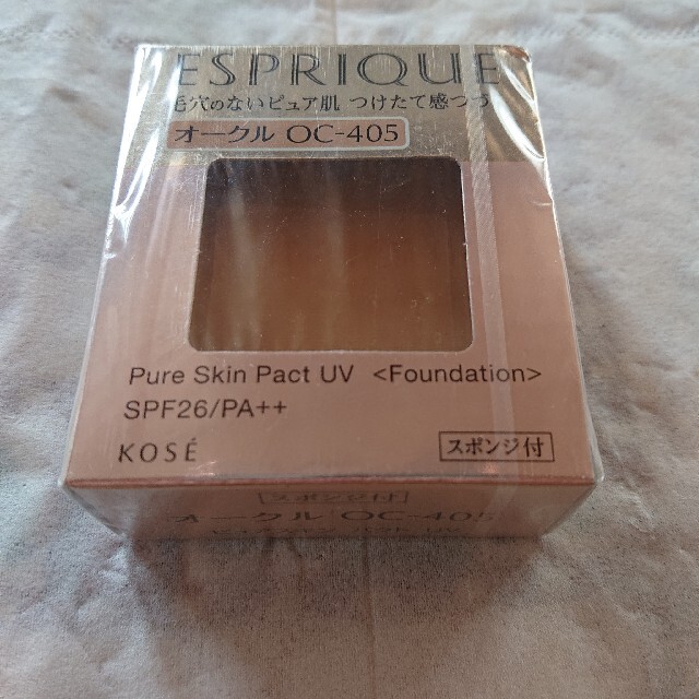 ESPRIQUE(エスプリーク)のエスプリーク ピュアスキン パクト UV OC-405 レフィル コスメ/美容のベースメイク/化粧品(ファンデーション)の商品写真