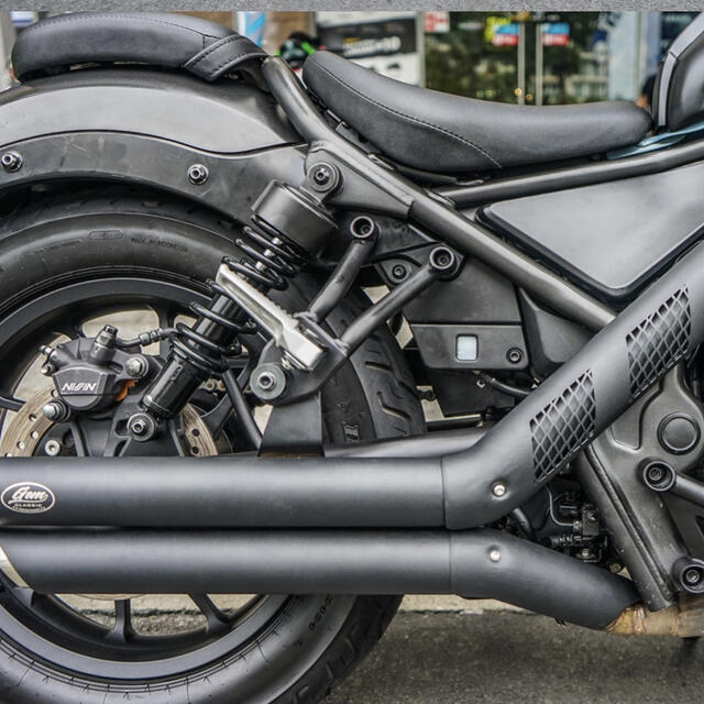 ホンダ レブル250-500 マフラー gem speed製の通販 by 桃ちゃん's shop