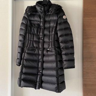 モンクレール(MONCLER)のモンクレール　HERMINE  エルミンヌ　ブラック　サイズ0(ダウンコート)