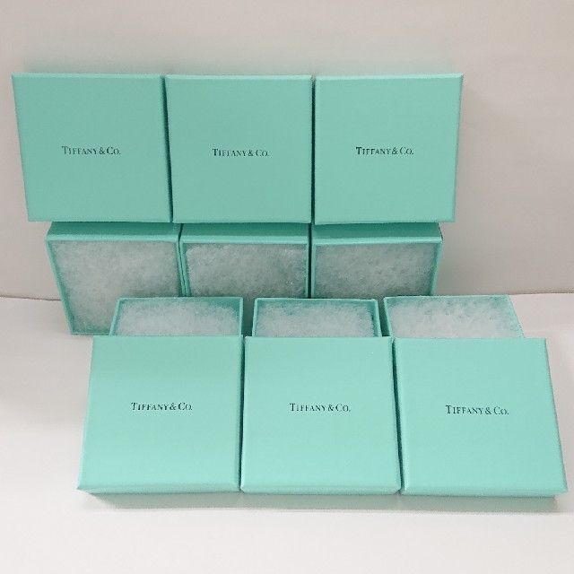 Tiffany & Co.(ティファニー)のティファニー ボックス 6個セット レディースのファッション小物(その他)の商品写真