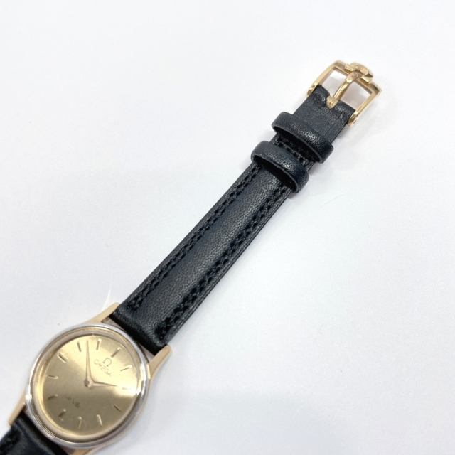 約135-17cmバンド幅オメガ 腕時計 ゴールド