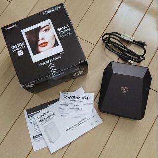 フジフイルム(富士フイルム)のスマホdeチェキ instax SHARE SP-3 ブラック【良品】(フィルムカメラ)