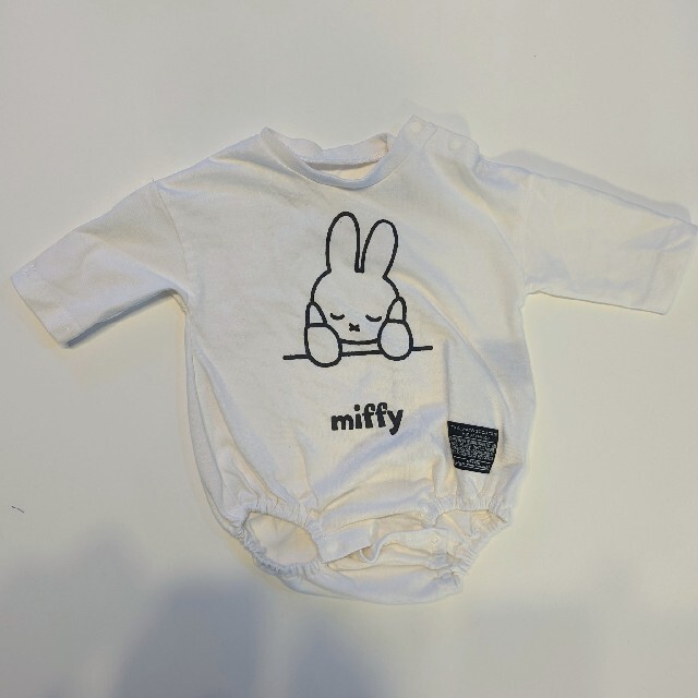 BREEZE(ブリーズ)のmiffy ミッフィー ロンパース 60 70 最終値下げ キッズ/ベビー/マタニティのベビー服(~85cm)(ロンパース)の商品写真