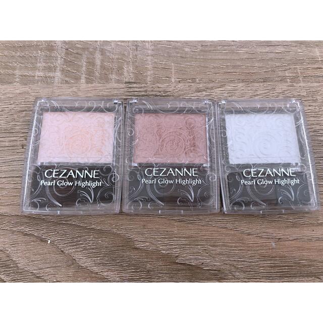 CEZANNE（セザンヌ化粧品）(セザンヌケショウヒン)の専用★セザンヌ　パールグロウハイライト01.02.03 コスメ/美容のベースメイク/化粧品(フェイスカラー)の商品写真