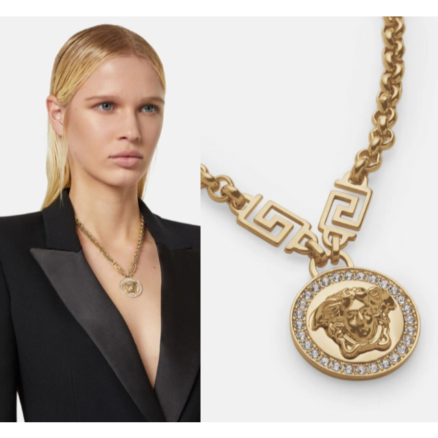 正規】定価74,800円 VERSACE ヴェルサーチェ メデューサ ネックレス