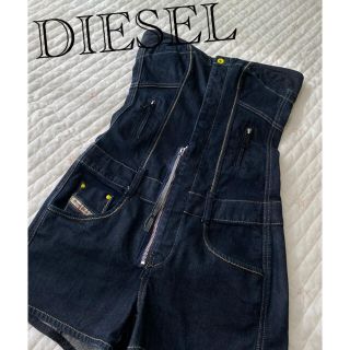 ディーゼル(DIESEL)のディーゼル　オールインワン　つなぎ　インディゴブルー　xs  オーバーオール(サロペット/オーバーオール)