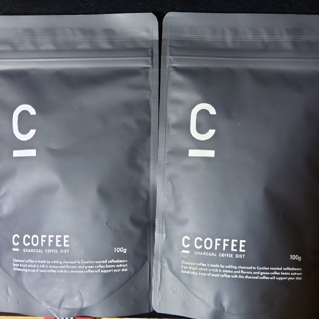 C COFFEE チャコールコーヒー  ダイエット シーコーヒー 100g 2袋 食品/飲料/酒の飲料(コーヒー)の商品写真