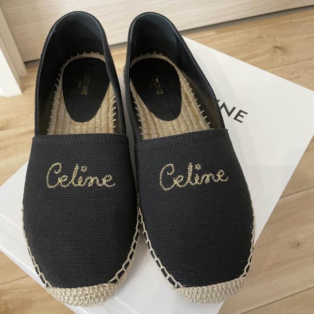 大量入荷 celine - セリーヌ エスパドリーユ 37 スリッポン+モカシン