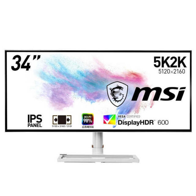 MSI 5K2K(5120×2160)] Prestige-PS341WU