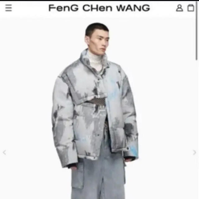 【シーズン外割】feng chen wang 20aw ダウンジャケット