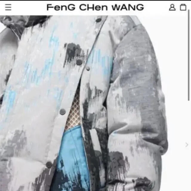 sacai(サカイ)のfeng chen wang フェンチェンワン 20aw ダウンジャケット メンズのジャケット/アウター(ダウンジャケット)の商品写真