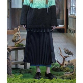 ベッドサイドドラマ(bedsidedrama)のbedsidedrama 2021秋冬 Layered School Skirt(ロングスカート)