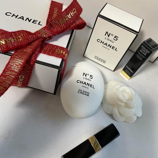 CHANEL ローハンドクリーム＆リップクリームセット❤️新品未使用