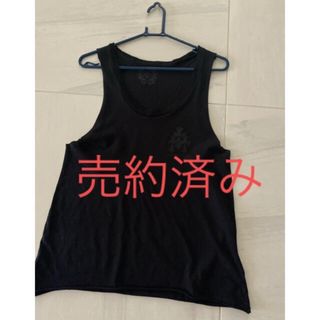 クロムハーツ(Chrome Hearts)の値下げ‼️クロムハーツ　袖なしTシャツ　ブラック(Tシャツ/カットソー(半袖/袖なし))