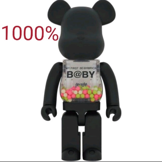 MEDICOM TOY(メディコムトイ)のBE＠RBRICK MY FIRST B@BY MATT BLACK 1000% エンタメ/ホビーのフィギュア(その他)の商品写真