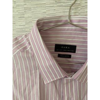 ザラ(ZARA)のZARA シャツ　ストライプ(シャツ)