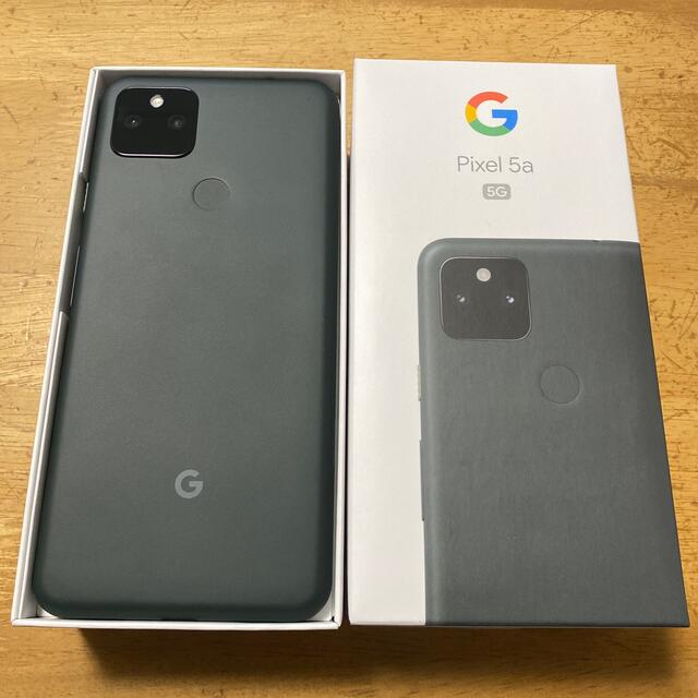 スマートフォン本体Googlepixel5a 超美品