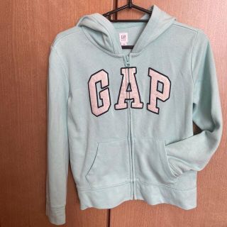 ギャップ(GAP)のとも様専用　GAP 薄水色　パステルカラー　パーカー　140cm(ジャケット/上着)