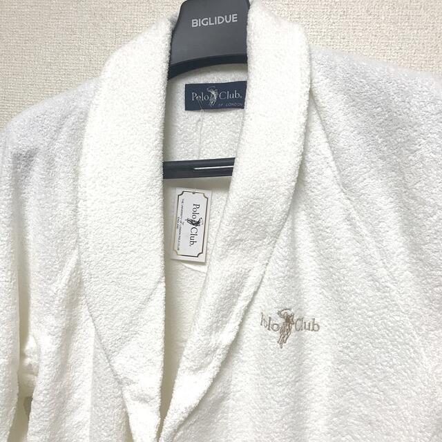 Polo Club(ポロクラブ)のPolo Club メンズバスローブ(ホワイト) メンズのメンズ その他(その他)の商品写真