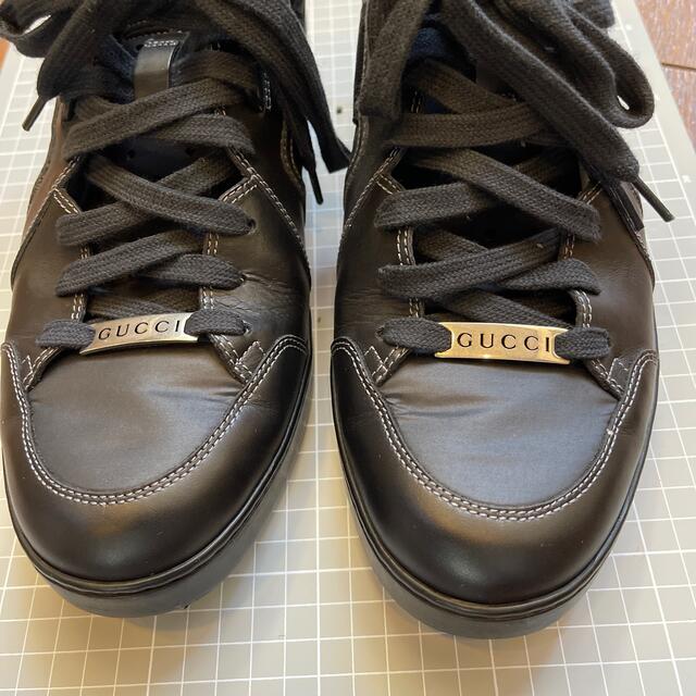 Gucci(グッチ)のグッチ　ブーツ　サイズ　７ハーフ 　26.5センチ メンズの靴/シューズ(ブーツ)の商品写真