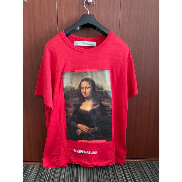 OFF-WHITE(オフホワイト)の18SS オフホワイト OFF WHITE DIAG MONALISA モナリザ メンズのトップス(Tシャツ/カットソー(半袖/袖なし))の商品写真