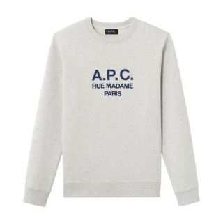 アーペーセー(A.P.C)のRYO様専用　A.P.C. Rufus スウェット　S 新品　グレー　APC(スウェット)