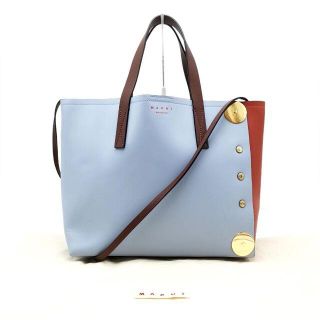 マルニ(Marni)の超美品 マルニ トートバッグ ショルダーバッグ  パネル 03-21092102(トートバッグ)