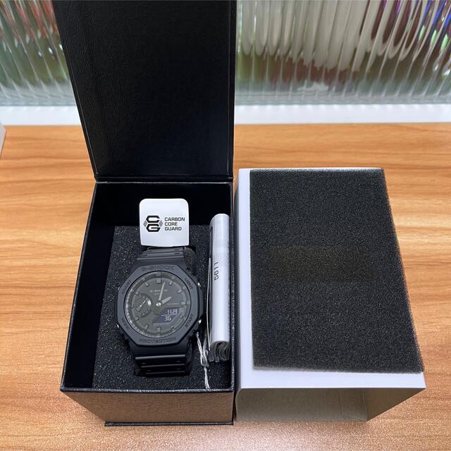 CASIO(カシオ)の【作様専用】GA-2100-1A1JF ブラック メンズの時計(腕時計(アナログ))の商品写真