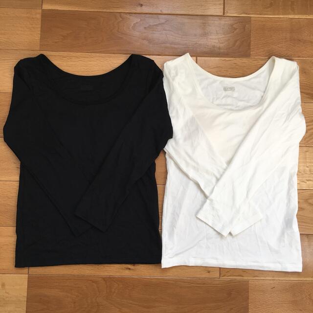 UNIQLO(ユニクロ)のユニクロ ヒートテック ブラトップ 140 2枚セット キッズ/ベビー/マタニティのキッズ服女の子用(90cm~)(下着)の商品写真