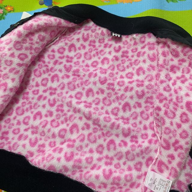 ヒョウ柄　パーカー　110cm キッズ/ベビー/マタニティのキッズ服女の子用(90cm~)(ジャケット/上着)の商品写真