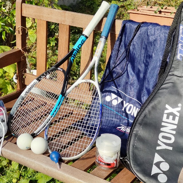 YONEX(ヨネックス)のソフトテニス 中古ラケット 練習用  スポーツ/アウトドアのテニス(ラケット)の商品写真