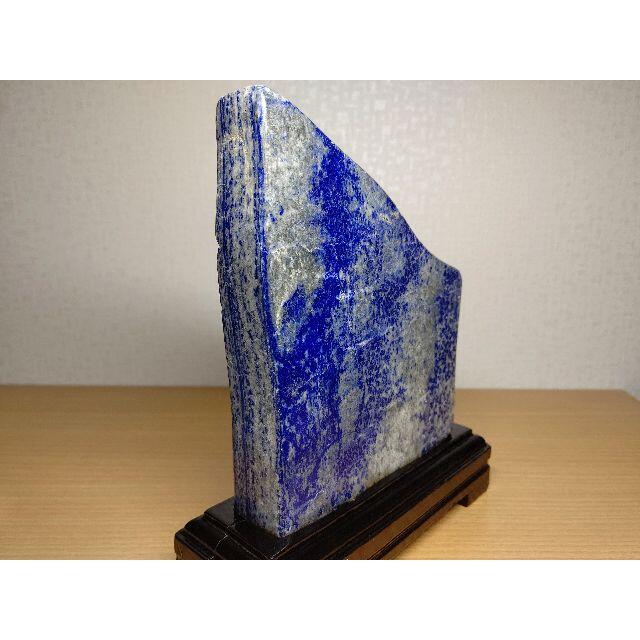 鮮青 1.8kg ラピスラズリ 原石 鉱物 宝石 鑑賞石 自然石 誕生石 水石