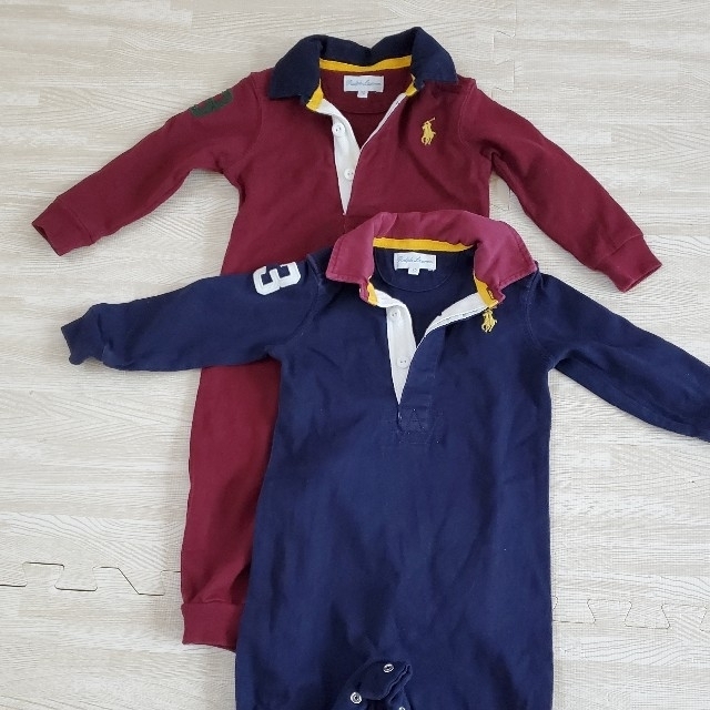 Ralph Lauren(ラルフローレン)の値下げラルフローレン　ロンパース キッズ/ベビー/マタニティのベビー服(~85cm)(ロンパース)の商品写真