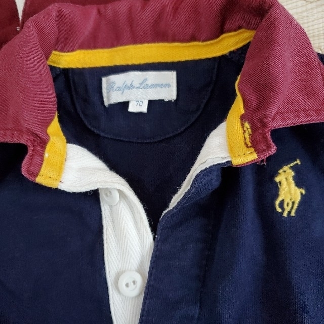 Ralph Lauren(ラルフローレン)の値下げラルフローレン　ロンパース キッズ/ベビー/マタニティのベビー服(~85cm)(ロンパース)の商品写真